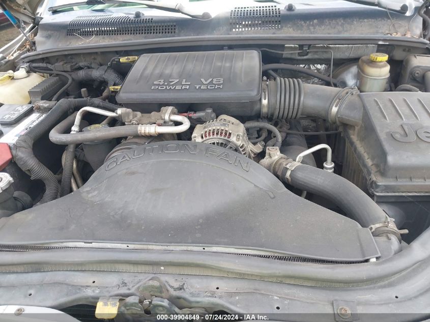 2000 Jeep Grand Cherokee Limited VIN: 1J4GW58N4YC285283 Lot: 39904849