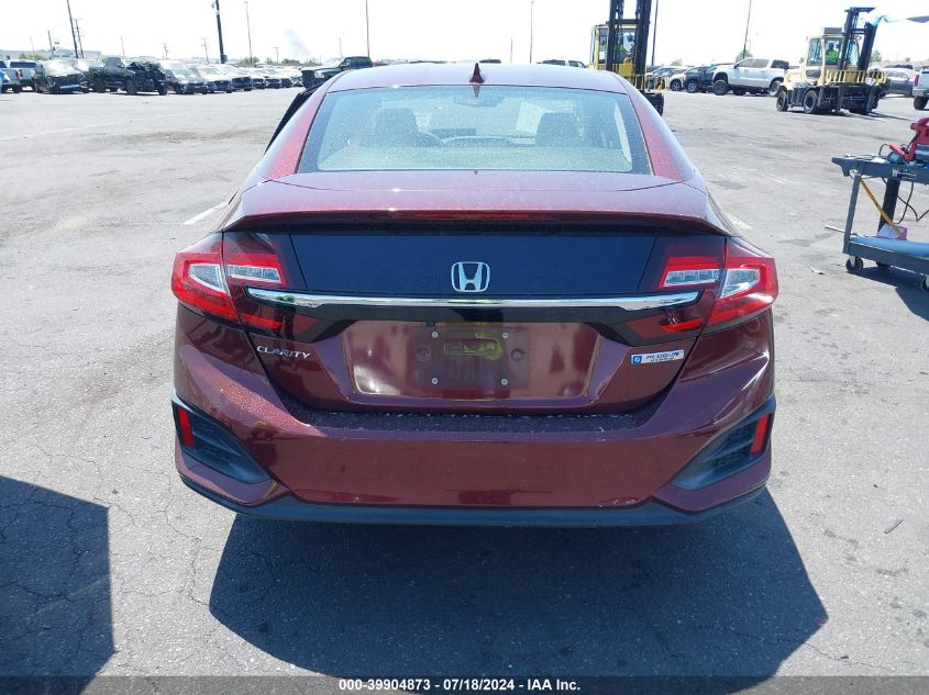 2021 Honda Clarity Plug-In Hybrid VIN: JHMZC5F12MC001214 Lot: 39904873