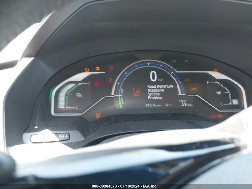 2021 Honda Clarity Plug-In Hybrid VIN: JHMZC5F12MC001214 Lot: 39904873