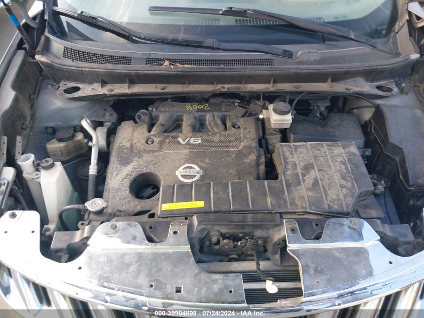 2009 Nissan Murano Sl VIN: JN8AZ18U69W010411 Lot: 39904898