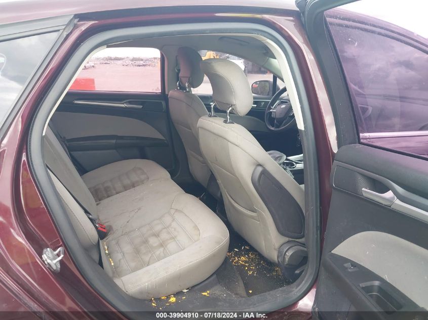 2013 Ford Fusion S VIN: 3FA6P0G78DR191459 Lot: 39904910