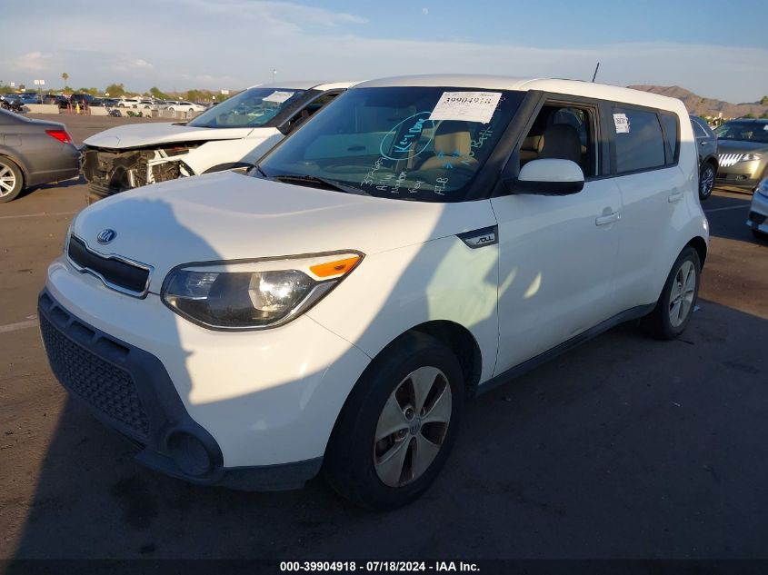 2016 Kia Soul VIN: KNDJN2A22G7392689 Lot: 39904918