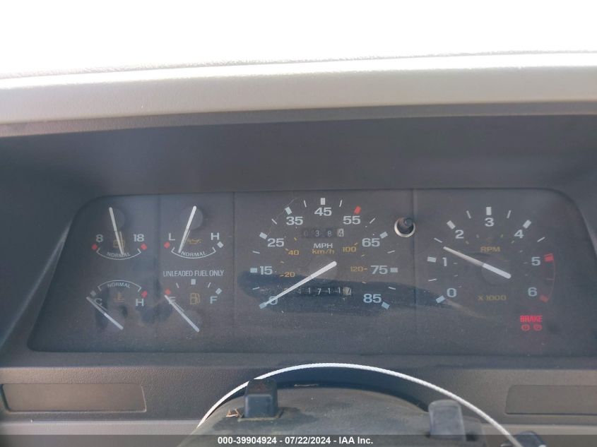 1991 Ford Ranger Super Cab VIN: 1FTCR14X8MPA55535 Lot: 39904924