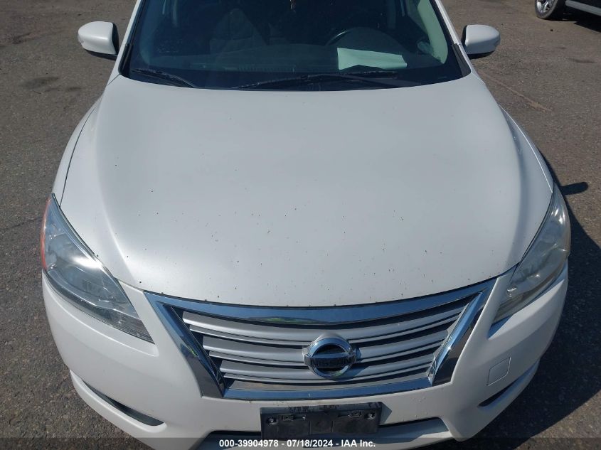 2013 Nissan Sentra Sl VIN: 3N1AB7AP8DL698632 Lot: 39904978