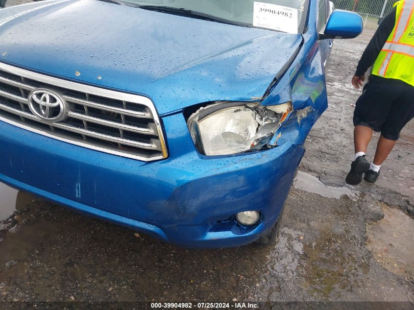 2008 Toyota Highlander Limited VIN: JTEDS42A782034909 Lot: 39904982