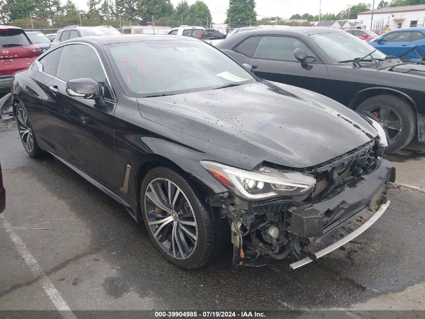 2018 Infiniti Q60 3.0T Luxe VIN: JN1EV7EL7JM391969 Lot: 39904985