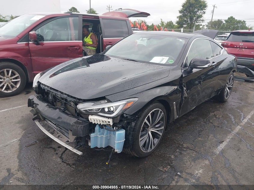 2018 Infiniti Q60 3.0T Luxe VIN: JN1EV7EL7JM391969 Lot: 39904985