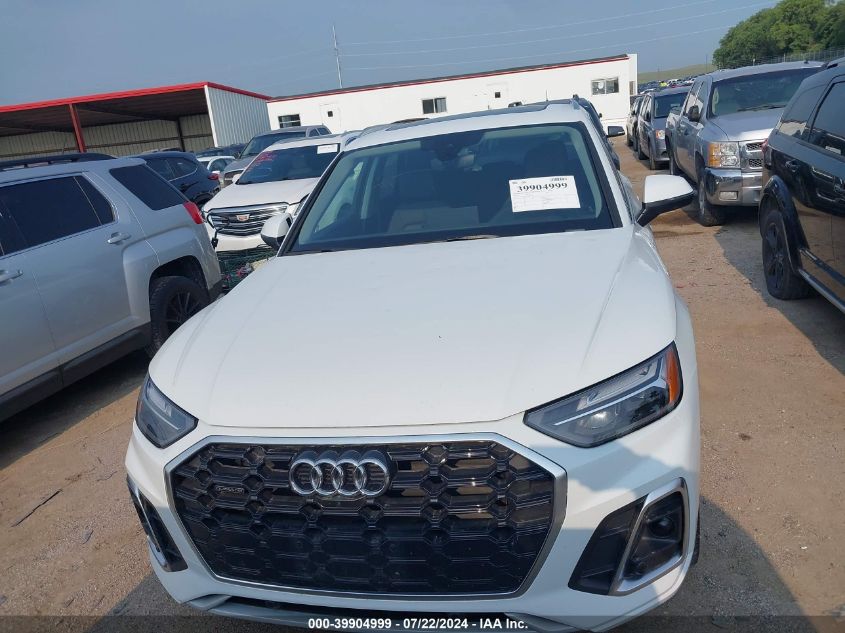 2023 Audi Q5 Premium Plus 45 Tfsi S Line Quattro VIN: WA1EAAFYXP2022294 Lot: 39904999