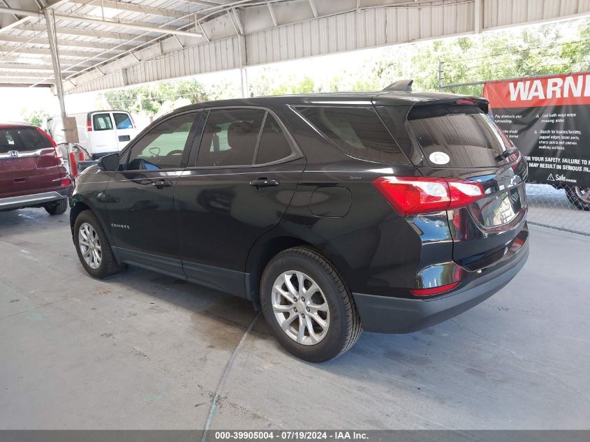 2019 Chevrolet Equinox Ls VIN: 3GNAXHEV3KL183460 Lot: 39905004