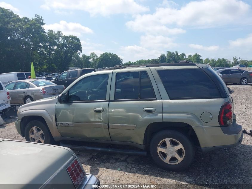 2004 Chevrolet Trailblazer Lt VIN: 1GNDS13S242126960 Lot: 39905014