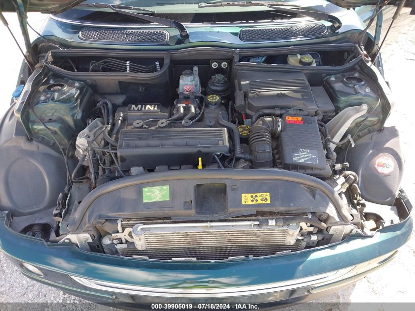 2004 Mini Cooper VIN: WMWRC334X4TJ62475 Lot: 39905019