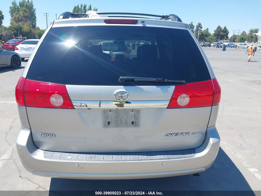2008 Toyota Sienna Limited VIN: 5TDZK22C88S165632 Lot: 39905023