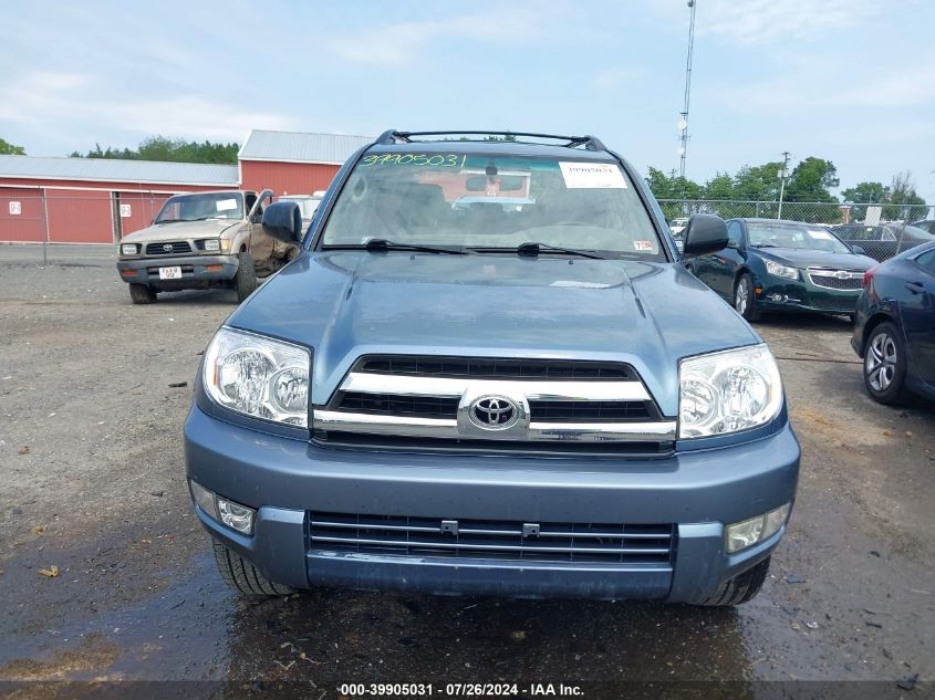 2005 Toyota 4Runner Sr5 V6 VIN: JTEBU14R358039133 Lot: 39905031