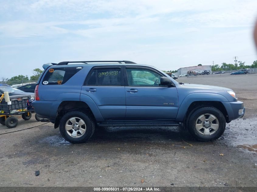 2005 Toyota 4Runner Sr5 V6 VIN: JTEBU14R358039133 Lot: 39905031