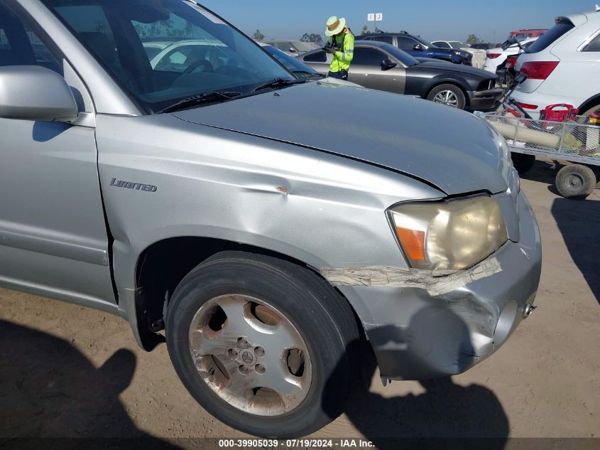 2004 Toyota Highlander Limited VIN: JTEDP21A640009478 Lot: 39905039