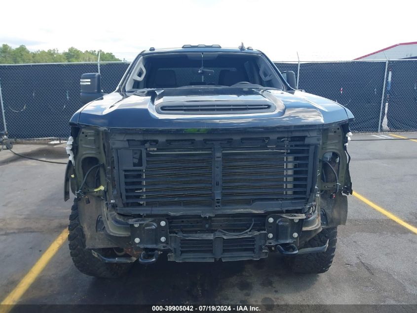 2022 Chevrolet Silverado 2500Hd 4Wd Standard Bed Custom VIN: 1GC4YME70NF143848 Lot: 39905042