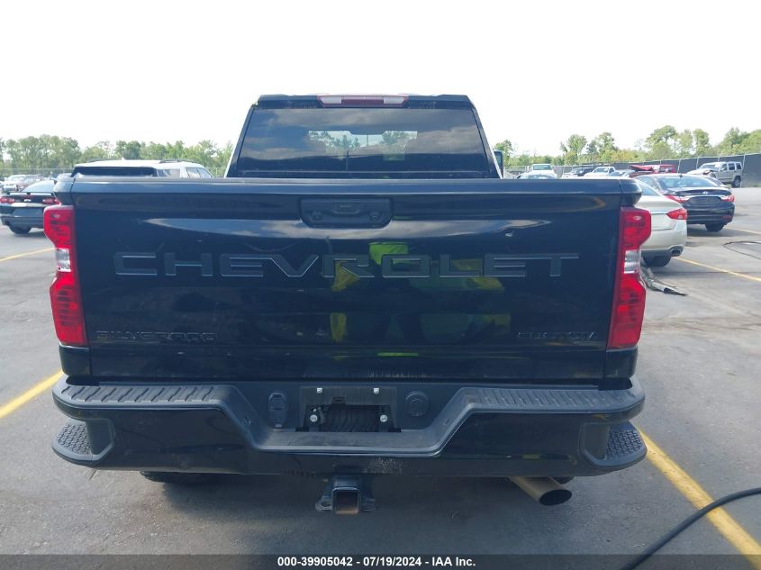 2022 Chevrolet Silverado 2500Hd 4Wd Standard Bed Custom VIN: 1GC4YME70NF143848 Lot: 39905042