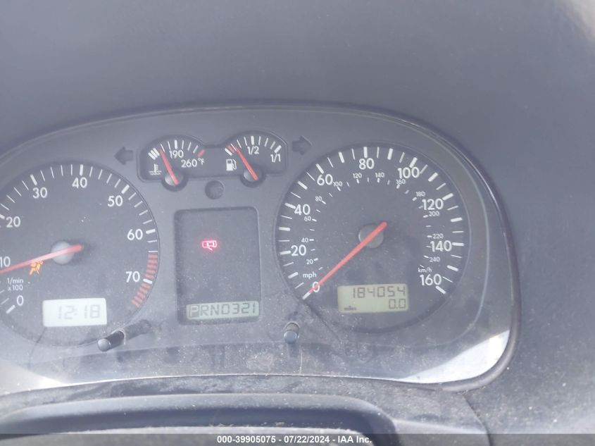 2003 Volkswagen Jetta Gls 2.0L VIN: 3VWSK69MX3M102335 Lot: 39905075