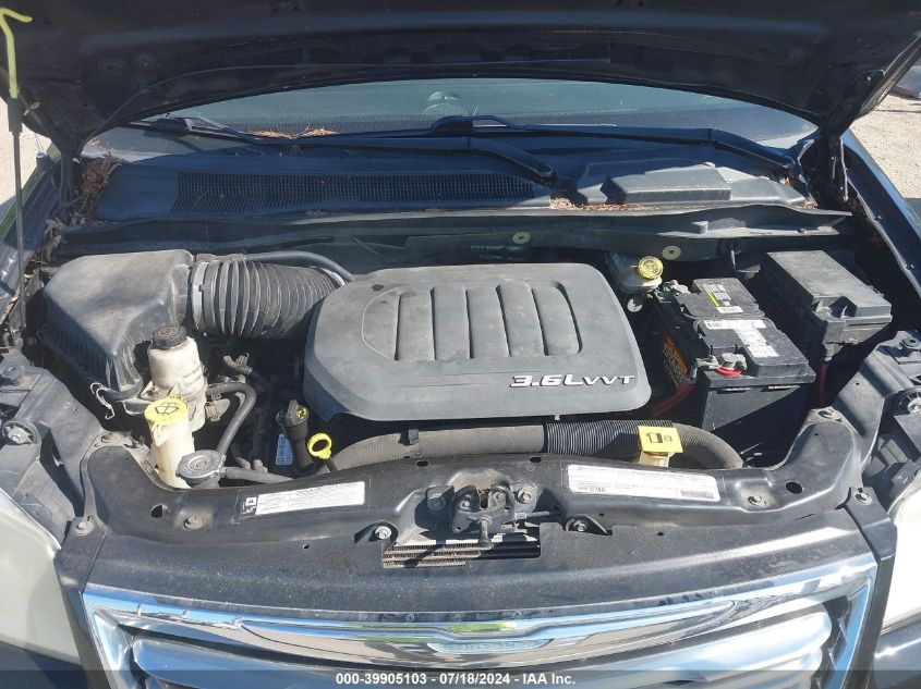 2011 Chrysler Town & Country Touring VIN: 2A4RR5DG1BR713140 Lot: 39905103