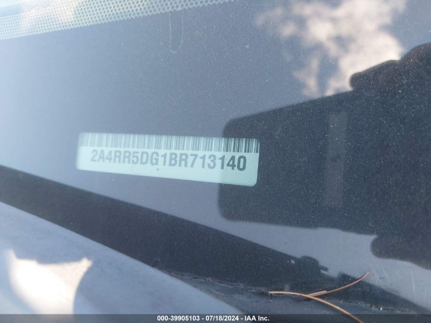 2011 Chrysler Town & Country Touring VIN: 2A4RR5DG1BR713140 Lot: 39905103