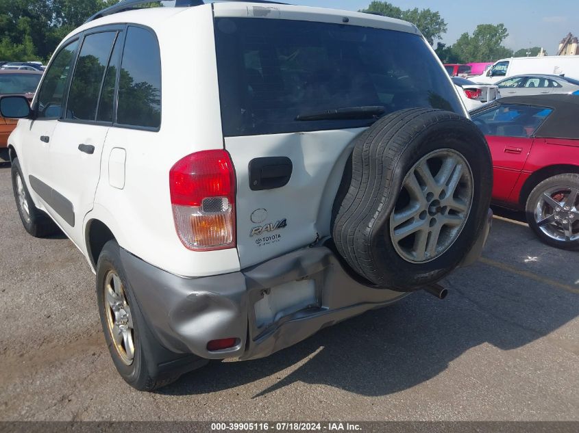 2002 Toyota Rav4 VIN: JTEHH20V126055474 Lot: 39905116