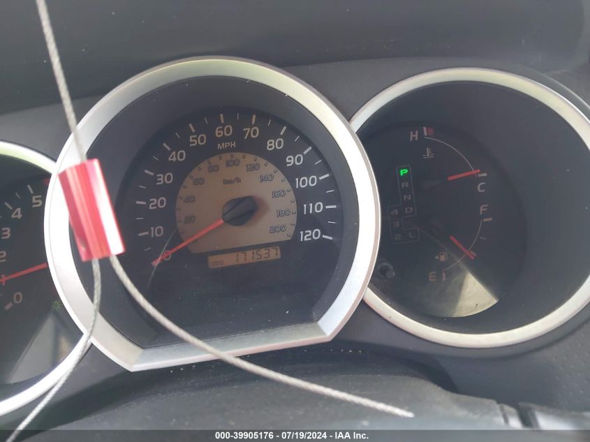 2009 Toyota Tacoma Prerunner V6 VIN: 5TETU62N39Z593556 Lot: 39905176