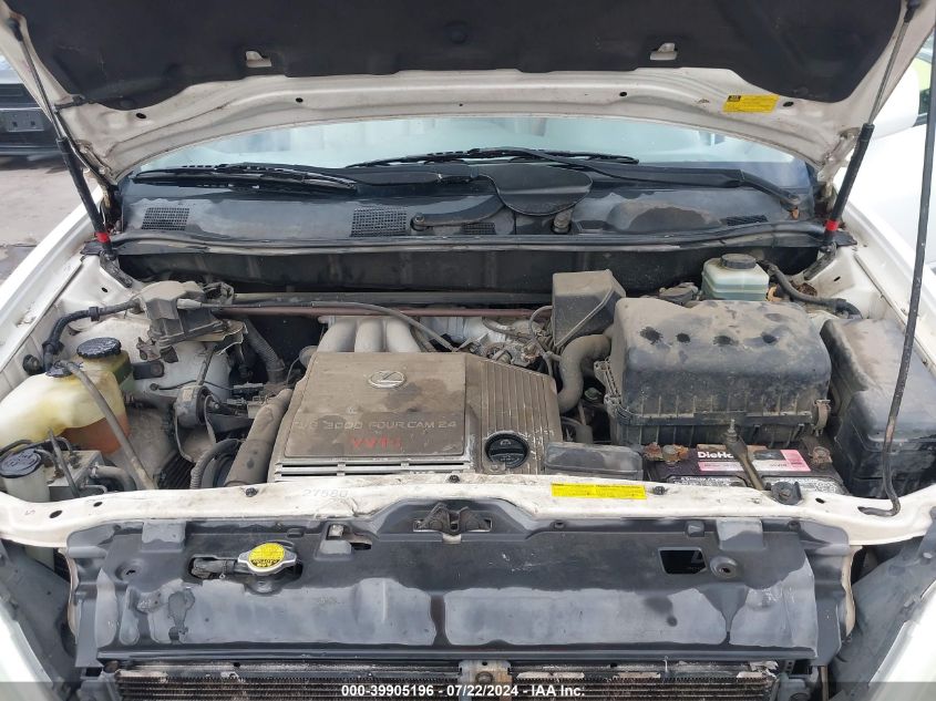 2002 Lexus Rx 300 VIN: JTJHF10U120273099 Lot: 39905196