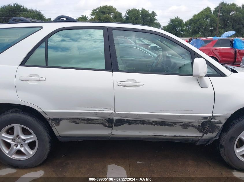 2002 Lexus Rx 300 VIN: JTJHF10U120273099 Lot: 39905196