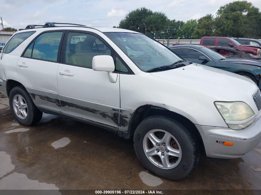 2002 Lexus Rx 300 VIN: JTJHF10U120273099 Lot: 39905196