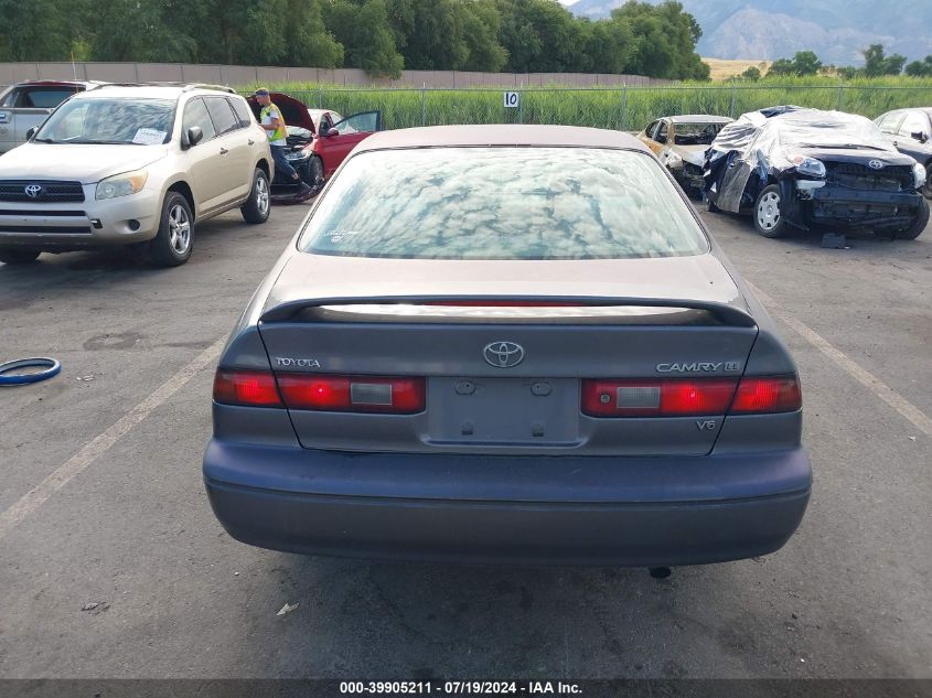 1999 Toyota Camry Le V6 VIN: JT2BF22K8X0188528 Lot: 39905211