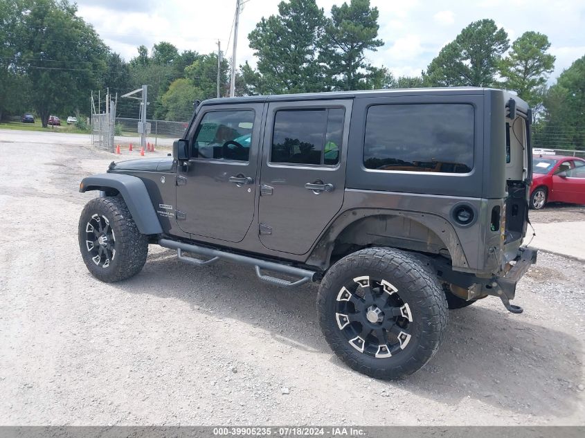 2017 Jeep Wrangler Unlimited Sport 4X4 VIN: 1C4BJWDG7HL604851 Lot: 39905235