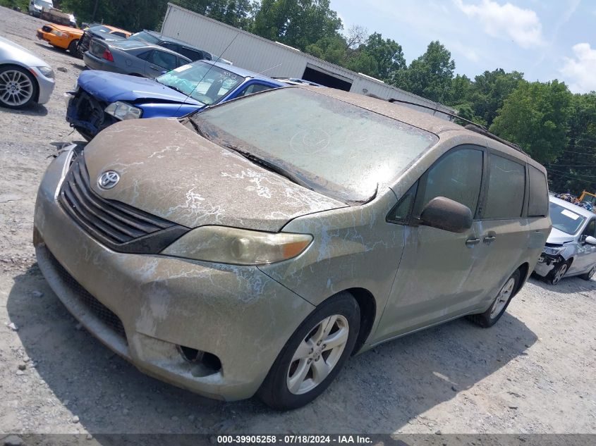 5TDZK3DCXES439556 2014 Toyota Sienna L V6 7 Passenger