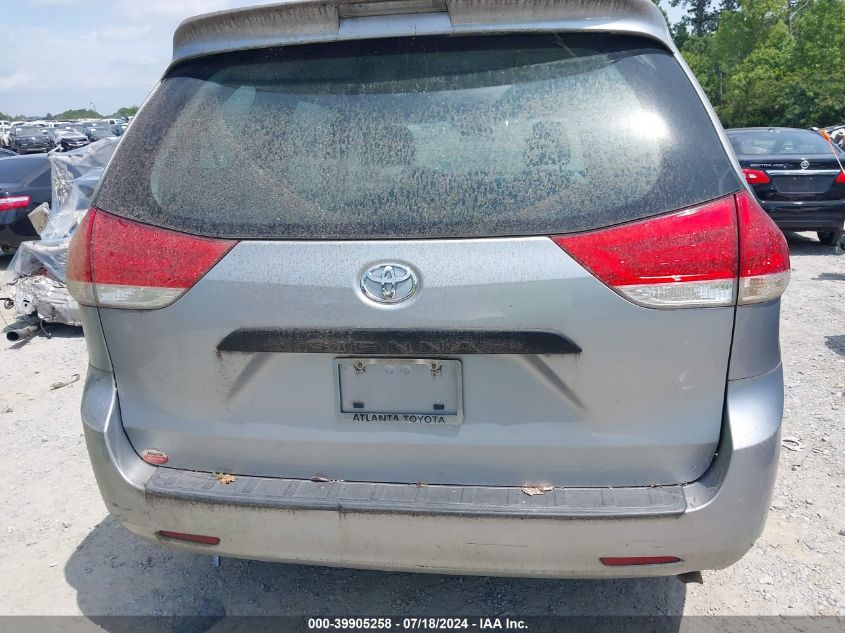 5TDZK3DCXES439556 2014 Toyota Sienna L V6 7 Passenger