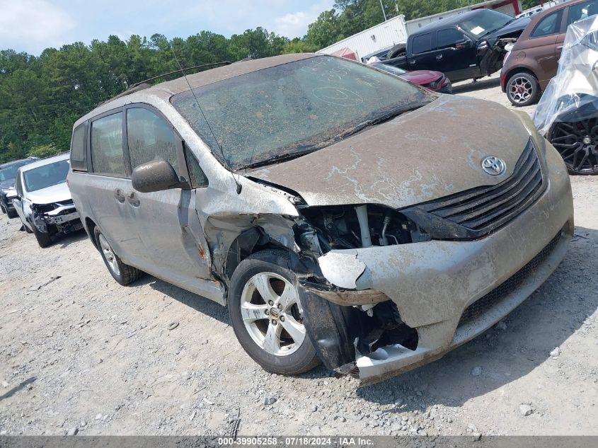 5TDZK3DCXES439556 2014 Toyota Sienna L V6 7 Passenger