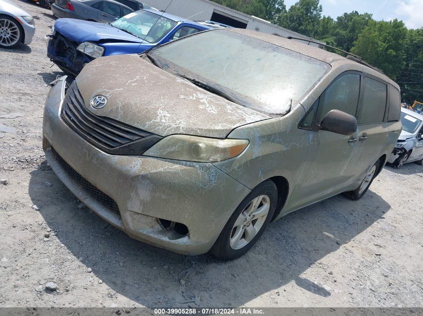 5TDZK3DCXES439556 2014 Toyota Sienna L V6 7 Passenger