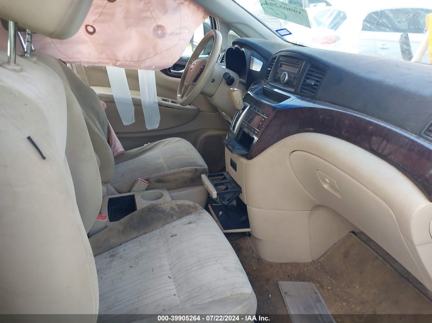 2011 Nissan Quest S VIN: JN8AE2KP6B9006075 Lot: 39905264