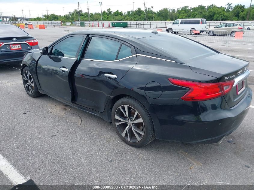 2018 Nissan Maxima 3.5 Sv VIN: 1N4AA6AP4JC361172 Lot: 39905288