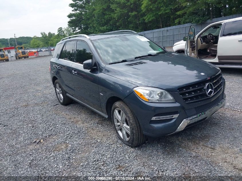 2012 Mercedes-Benz Ml 350 4Matic VIN: 4JGDA5HBXCA085831 Lot: 39905290