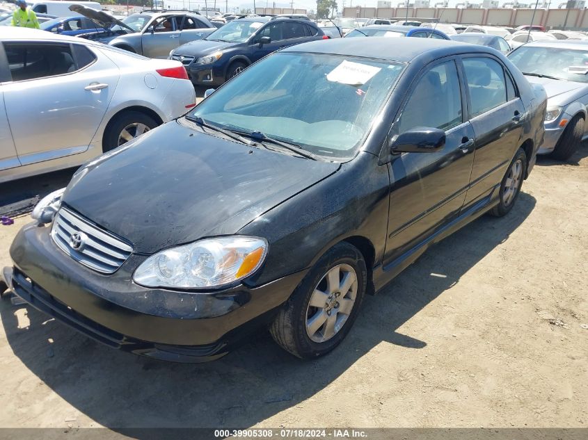 2003 Toyota Corolla Ce/Le/S VIN: 1NXBR32E13Z048317 Lot: 39905308