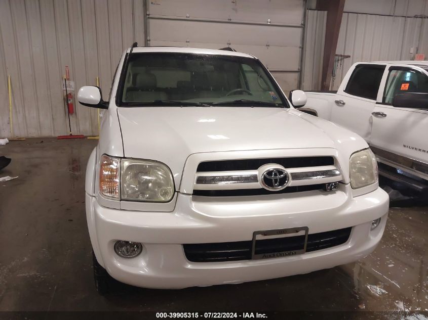 2005 Toyota Sequoia Limited V8 VIN: 5TDBT48A95S235523 Lot: 39905315