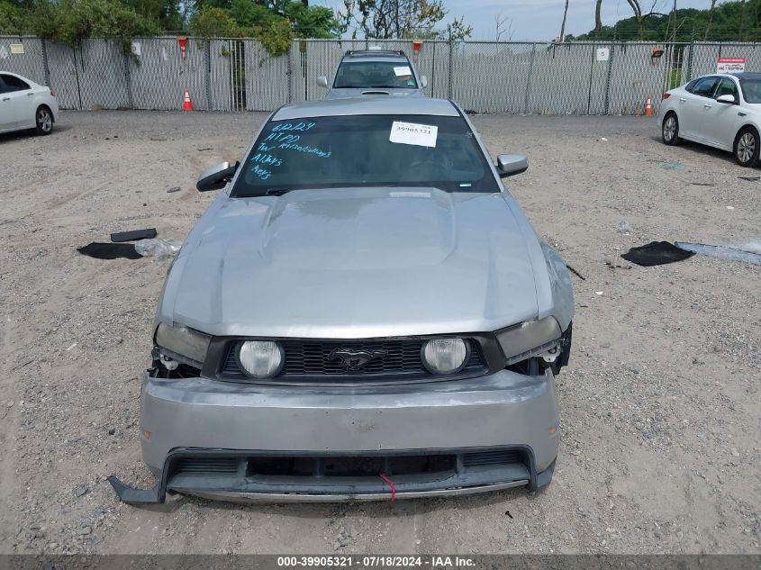 2010 Ford Mustang Gt/Gt Premium VIN: 1ZVBP8CH6A5163287 Lot: 39905321