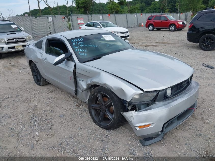 2010 Ford Mustang Gt/Gt Premium VIN: 1ZVBP8CH6A5163287 Lot: 39905321