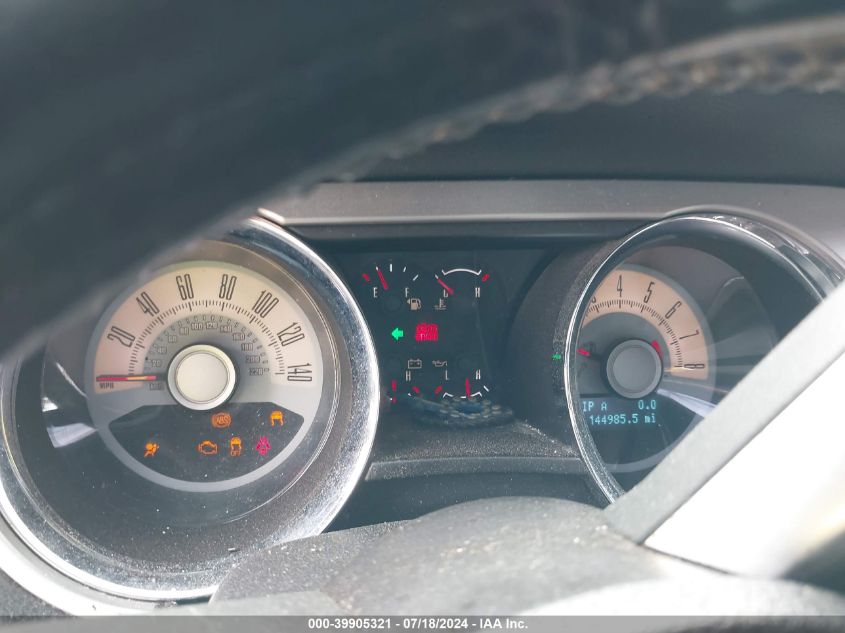 2010 Ford Mustang Gt/Gt Premium VIN: 1ZVBP8CH6A5163287 Lot: 39905321