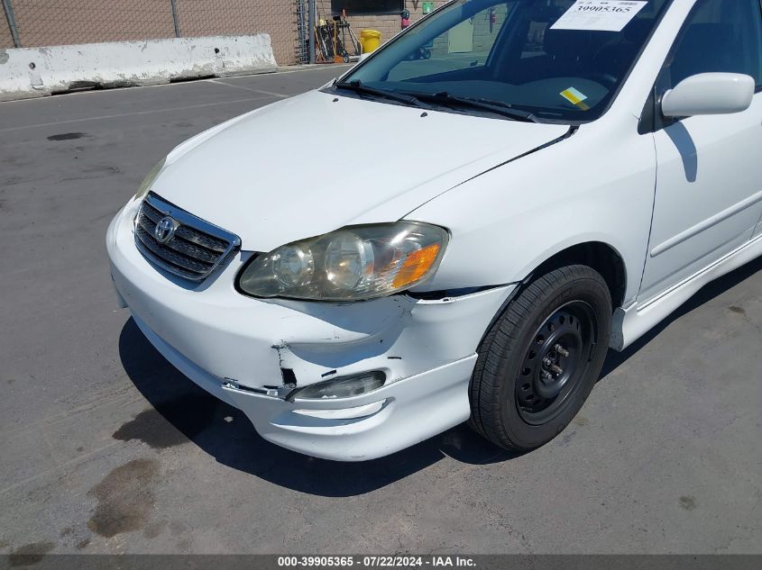 2005 Toyota Corolla S VIN: 1NXBR32E75Z376327 Lot: 39905365