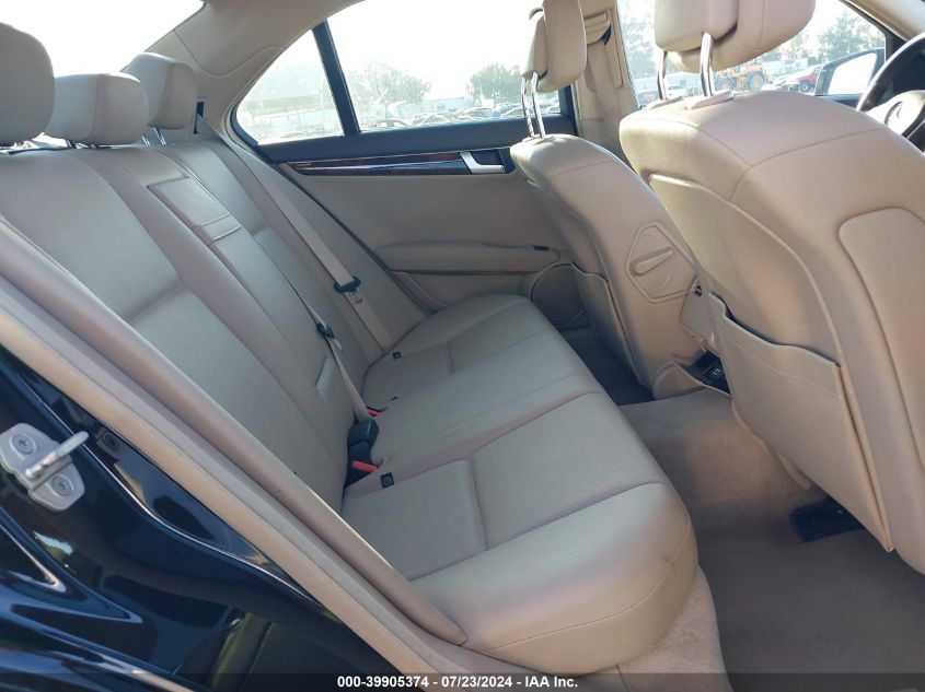 2012 Mercedes-Benz C 250 Luxury/Sport VIN: WDDGF4HB7CR234653 Lot: 39905374