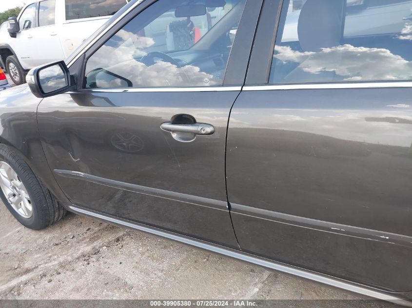 2009 Kia Optima Lx VIN: KNAGE228195298750 Lot: 39905380