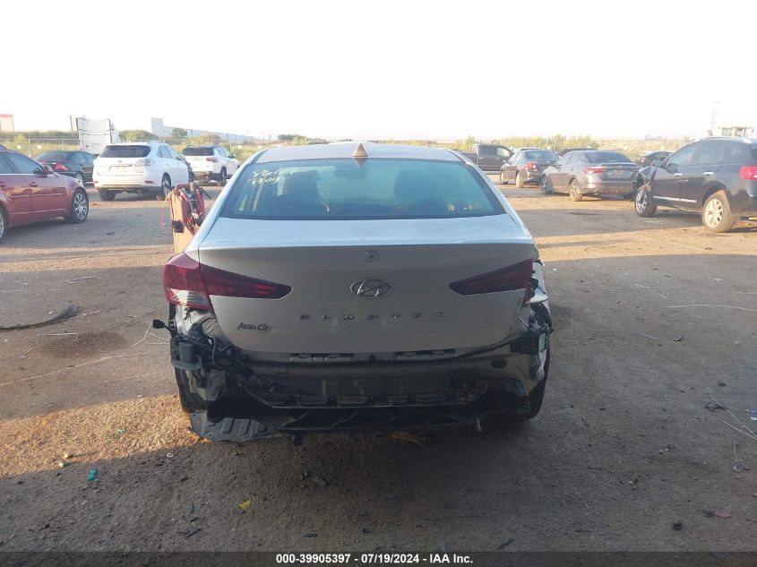 2019 Hyundai Elantra Sel VIN: 5NPD84LF0KH408621 Lot: 39905397