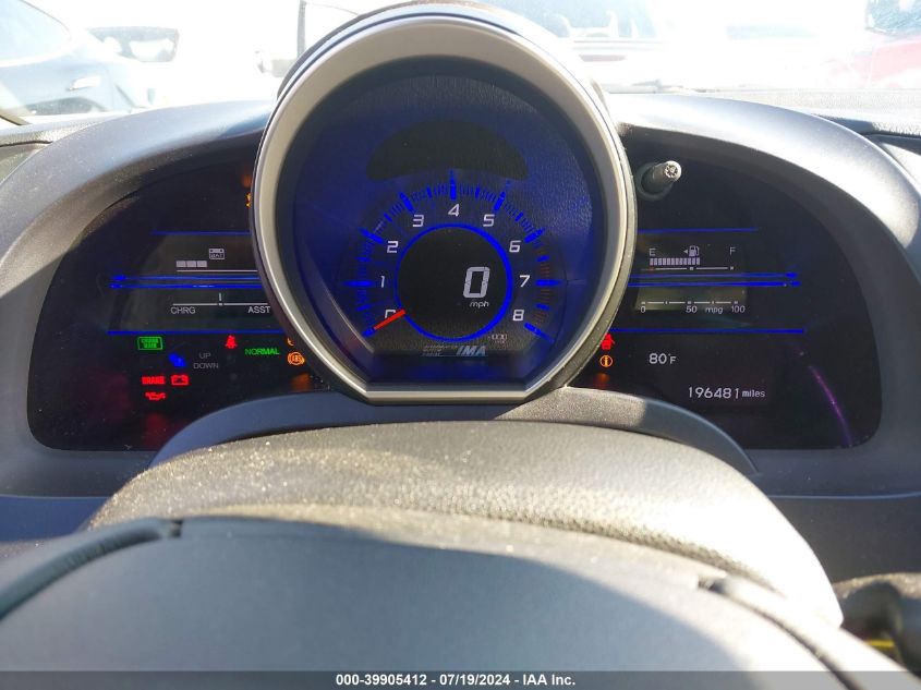 2011 Honda Cr-Z Ex VIN: JHMZF1C65BS002201 Lot: 39905412