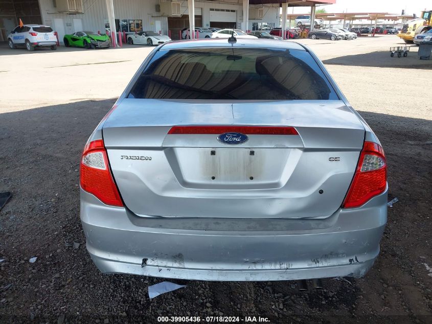2011 Ford Fusion Se VIN: 3FAHP0HA0BR140568 Lot: 39905436