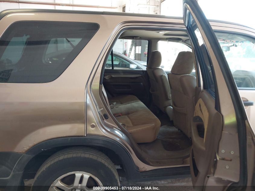 2003 Honda Cr-V Ex VIN: JHLRD78803C018325 Lot: 39905453